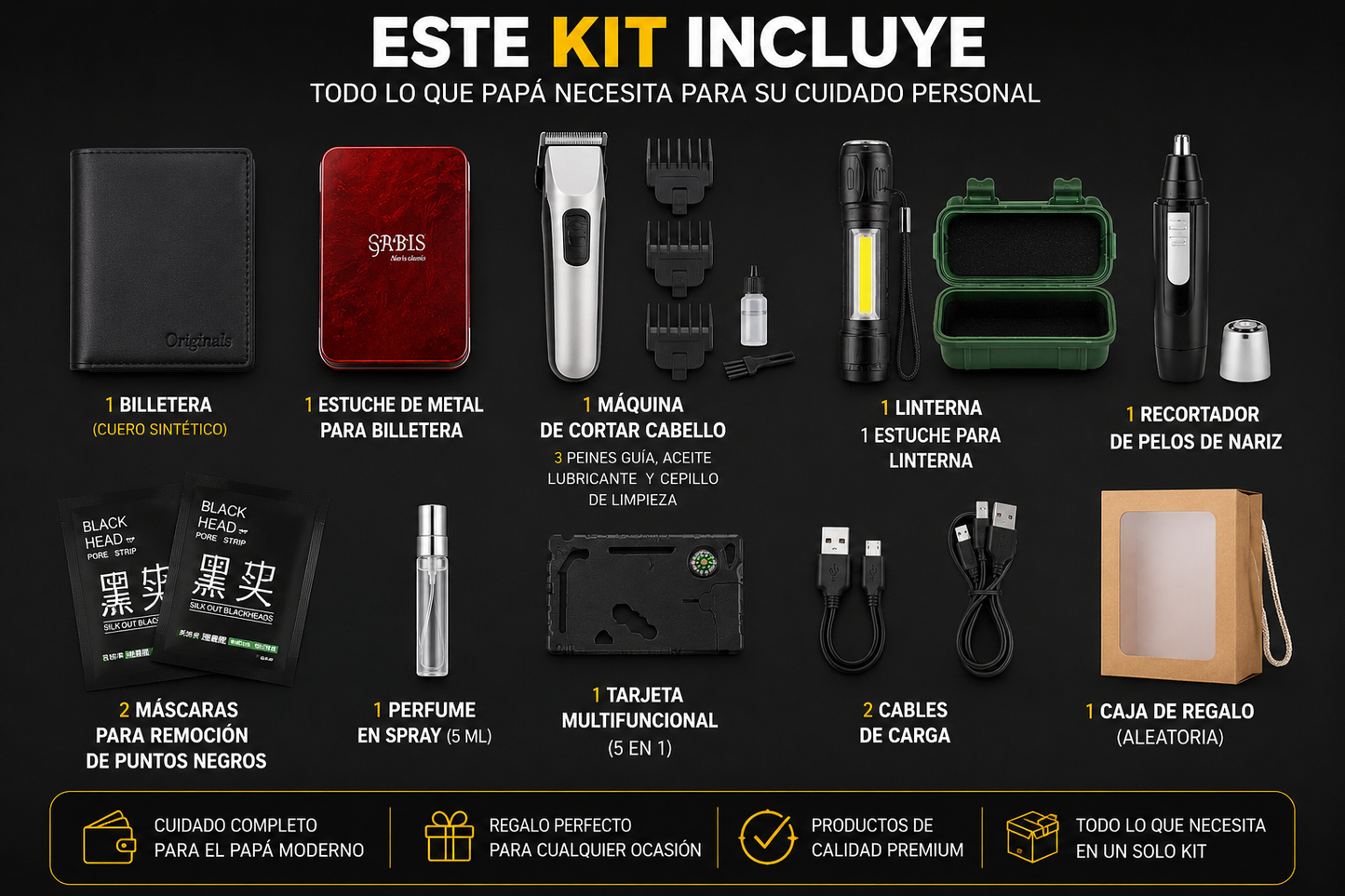 Combo Para Papá Regalo Hombre Masculino